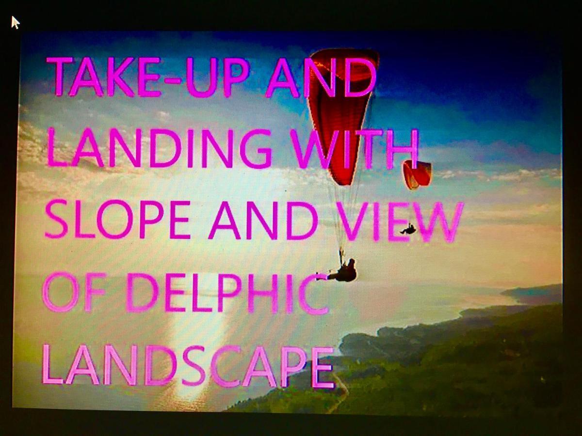 Апартаменти Delphi Celebrity V I P The Navel Of The Earth, Center-Delphi-Penthouse Galaxy&Sky Panoramic View, Harmony&Yoga Екстер'єр фото